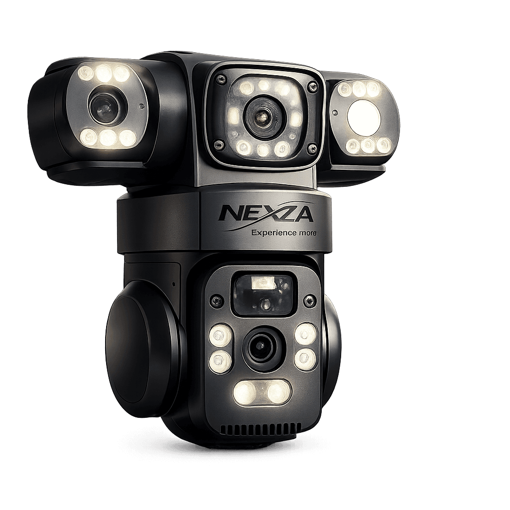 Nexza Dual-Lens CCTV Camera
